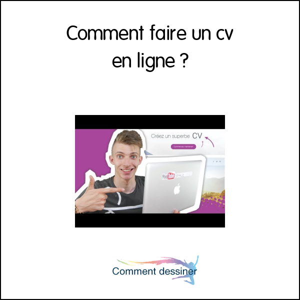 Comment faire un cv en ligne